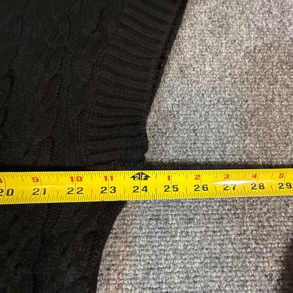 Calvin‎ Klein Jeans Turtle Neck Sleeveless Cable Knit Sweater Vest Size S - Picture 5 of 5